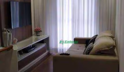 Apartamento com 2 dormitórios à venda, 63 m² por R$ 333.000,00 - Jardim Testae - Guarulhos/SP