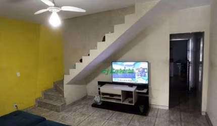 Sobrado com 2 dormitórios à venda, 90 m² por R$ 385.000 - Jardim Monte Carmelo - Guarulhos/SP