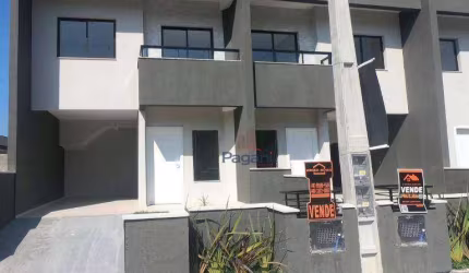 Sobrado com 3 dormitórios à venda, 101 m² por R$ 430.000,00 - Forquilhas - São José/SC