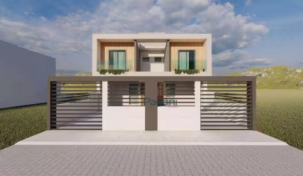 Sobrado com 3 dormitórios à venda, 110 m² por R$ 470.000,00 - Bela Vista - Palhoça/SC