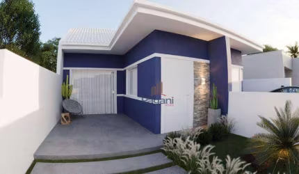 Casa com 2 dormitórios à venda, 48 m² por R$ 299.000,00 - Forquilhas - São José/SC
