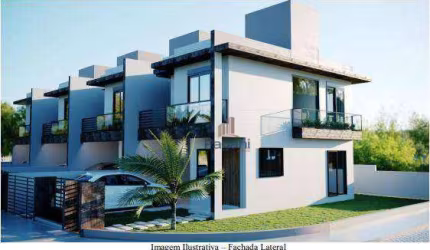 Sobrado com 3 dormitórios à venda, 99 m² por R$ 676.693,90 - Praia de Fora - Palhoça/SC