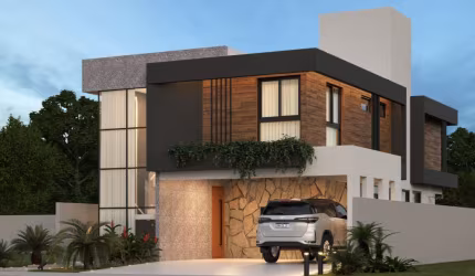 Uma Excelente Casa em condomínio fechado 4 quartos 4 suite
