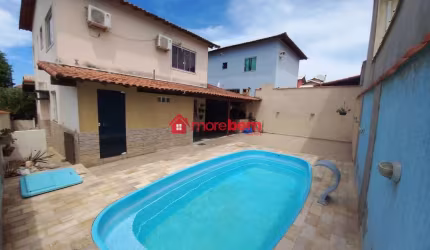 Casa 4 quartos sendo 1 suíte no Condomínio Portal das Flores - São Pedro da Aldeia