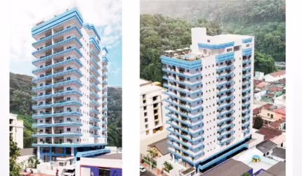 APARTAMENTO NOVO NA PRAIA NO CENTRO DE MONGAGUÁ - LAZER COMPLETO  COM PISCINA