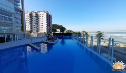 LINDO APARTAMENTO DE FRENTE PARA O MAR, COM VISTA PARA O MAR