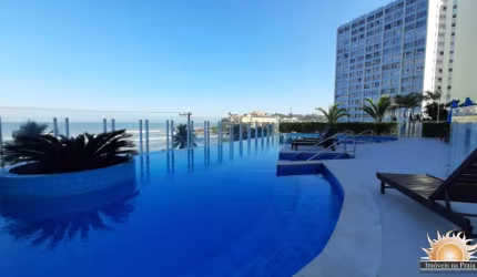 APARTAMENTO ALTO PADRÃO EM PRÉDIO FRENTE MAR COM LAZER COMPLETO