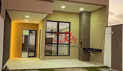 Casa com 3 dormitórios à venda, 112 m² por R$ 449.000,00 - Coaçu - Eusébio/CE