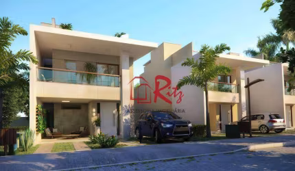 Casa com 3 dormitórios à venda, 177 m² por R$ 847.728 - Jacunda - Aquiraz/CE