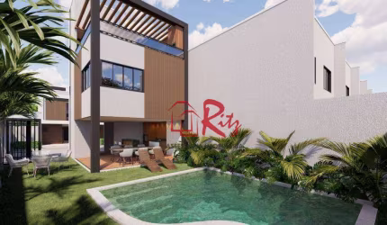 Casa com 3 dormitórios à venda, 123 m² por R$ 459.000 - Pacheco - Caucaia/CE
