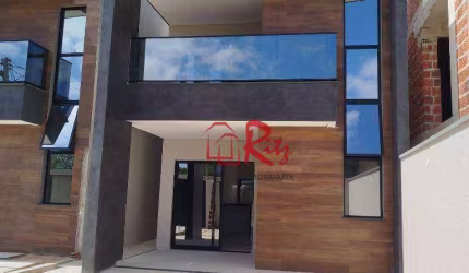 Casa com 3 dormitórios à venda, 111 m² por R$ 579.900,00 - Encantada - Eusébio/CE