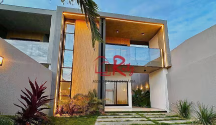 Casa com 4 dormitórios à venda, 138 m² por R$ 759.000,00 - Tamatanduba - Eusébio/CE