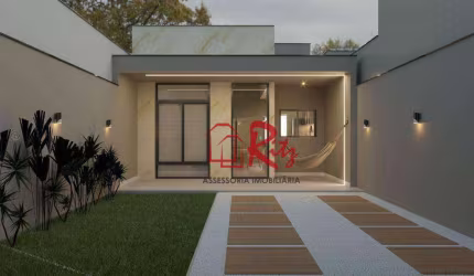 Casa com 3 dormitórios à venda, 95 m² por R$ 350.000 - Encantada - Eusébio/CE