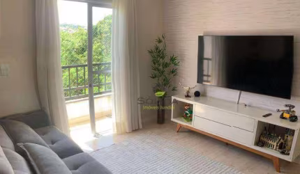 Apartamento com 2 dormitórios à venda, 57 m² por R$ 365.000,00 - Vivarte Colonia - Jundiaí/SP