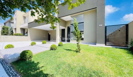 Casa alto padrão para venda, 450,00 m² área total, 226,00 área construída, Condomínio Phillipson Park, Americana-SP.
