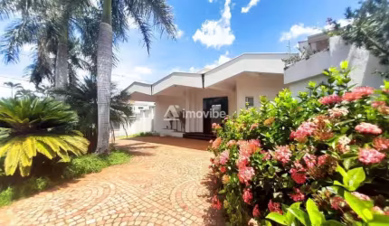 Casa com 04 Dormitórios sendo todos suítes para Alugar por R$ 15.000/mês na Chácara Machadinho em Americana/SP.