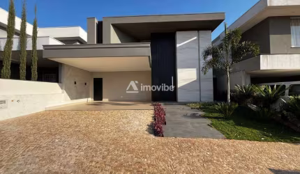 Casa em condomínio com 03 suítes no Residencial Jardim Firenze, Santa Bárbara D'Oeste