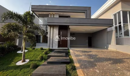 Casa com três suítes no condômino Firenze na cidade de Santa Bárbara D'Oeste-SP.