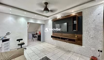Sobrado à venda com 03 dormitórios e área gourmet – Residencial Vale das Nogueiras, Americana/SP
