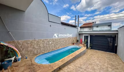 LINDO SOBRADO A VENDA 3 DORMITÓRIOS, 1 SUITE, PISCINA E CHURRASQUEIRA EM AMERICANA/SP