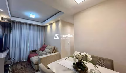 Apartamento à venda com 02 dormitórios, sacada com vista livre – 12º andar – Jardim Jacyra - Americana/SP