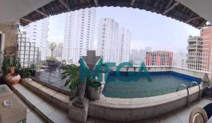 Espetacular! Cobertura Triplex com 3 suítes, 367m²  para venda ou locação