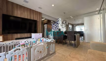Belíssimo apartamento com sala ampla para 2 ambientes, 3 suítes.