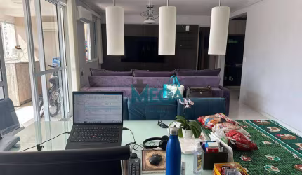 Belíssimo apartamento de 144 m² Sala, varanda gourmet!