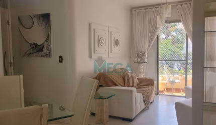 Excelente planta, 2 dormitórios com 3 reversível e 2 vagas