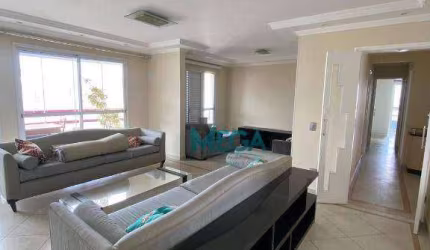 Apartamento com 3 suítes para alugar, 154 m² por R$ 8.260/mês - Vila Mascote - São Paulo/SP