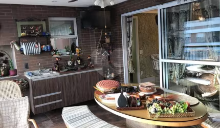 Linda Cobertura com 4 dormitórios, 3 suítes, 4 vagas de garagem - próximo da Av;Braz Leme