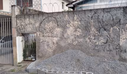 Terreno á venda, Tucuruvi, 315 m² ( 10 x 31, 50 )-totalmente plano e duas frentes