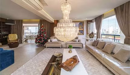 Apartamento em Santa Terezinha vende de porteira fechada com 264 m² 4 suítes 5 vagas e varanda gourmet