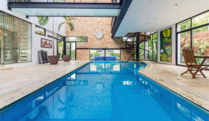 CASA Á VENDA COM 4 QUARTOS, PISCINA AQUECIDA, ESPAÇO GOURMET NO CITY BOAÇAVA.