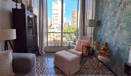 Imóvel vintage de 90m² 2 quartos, 1 suíte, 1 vaga em Higienópolis.