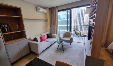 Apartamento Mobiliado na Vila Olimpia com 44 m² , 1 quarto e 1 vaga