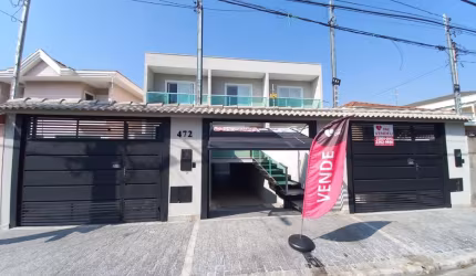 Sobrado novo 240 m2  com 3 quartos (suítes) 5 vagas e quintal com churraqueira - São Paulo - SP