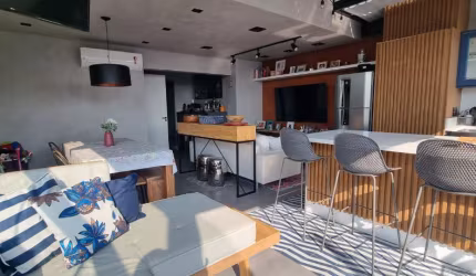 Cobertura duplex,3 dormitórios,3 vagas.
