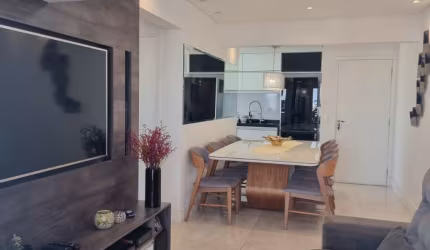 Apartamento varanda gourmet mobiliado, 2 dormitórios 2 vagas, proximo aos Metrôs