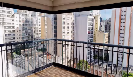 Apartamento Studio à venda tem 43 metros quadrados com 1 quarto 1 vaga e varanda em Santa Cecília - São Paulo - SP...Apartamento Studio de 43 metros quadrados com ampla varanda conjugada, e ja fechada