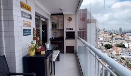 Apartamento com varanda gourmet a venda