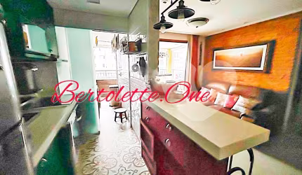 Apartamento para venda. 2 quartos (1 suíte), sacada. 1 vaga. Mobiliado. Santana