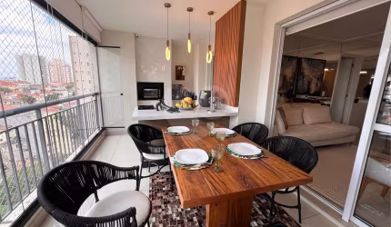 Apartamento lazer completo 140 metros 3 suítes 3 vagas em Santa Teresinha - São Paulo - SP