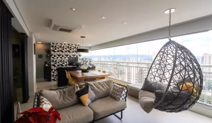 Santana - apto mobiliado, 120 m², 2 suítes, 2 vagas.