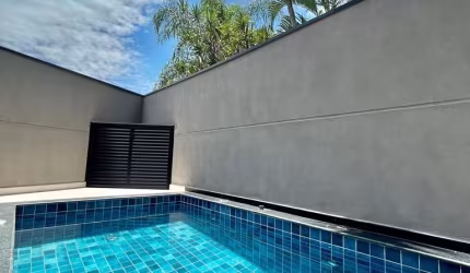 Excelente sobrado novo com piscina no Jardim São Paulo, 3 suítes, 3 vagas
