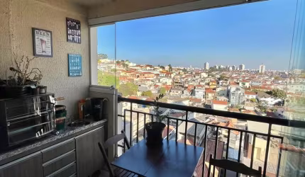 Apartamento na Parada Inglesa, varanda grill, 2 dormitórios 1 suíte e 2 vagas