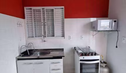 Kitnet com 1 dormitório para alugar, 30 m² por R$ 1.700,00/mês - Jardim Novo Campos Elíseos - Campinas/SP