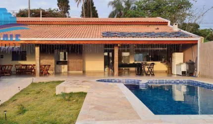 Casa com 3 dormitórios à venda, 240 m² por R$ 850.000,00 - Chácara de Recreio Santa Fé - Campinas/SP