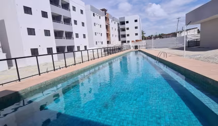 EXCELENTE APARTAMENTO EM CONDOMINIO FECHADO, COM ÁREA DE LAZER COMPLETA.