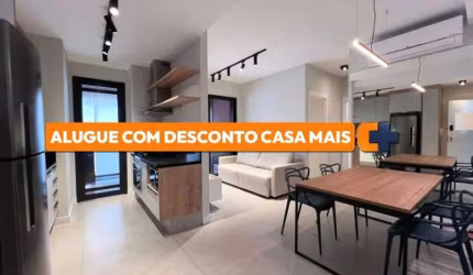 Apartamento para Locação em São Paulo, Pinheiros, 2 dormitórios, 1 suíte, 2 banheiros, 1 vaga